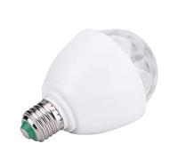 Omquot Ampoule de Scène LED Colorée Rotative RVB pour Fête DJ Disco, Longue Durée 20 000 Heures, Large Zone D'éclairage, Idéale pour Bar et karaoké