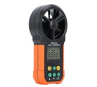 Omquot Anémomètre Numérique avec écran LCD rétroéclairé, Jauge de Vitesse du Vent pour une Mesure Précise en Déplacement