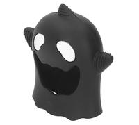 Omquot Anneau de Dentition pour Mitaine d'Halloween, Anneau de Dentition Ergonomique en Silicone pour Massage des Gencives Mignon pour les Besoins de Succion (Noir)