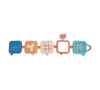Omquot Blocs de Construction Interactifs Empilables pour bébé pour Le Développement Cognitif, Design Unique avec Différentes Formes et Couleurs, Faciles à Transporter, Adaptés aux Bébés