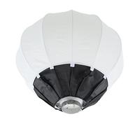 Omquot Boîte à Lumière Lanterne Pliable pour Monture, Effet de Lumière Doux et Uniforme pour Accessoires de Photographie, Boîte à Sphérique Portable pour Enregistrement Vidéo (65 cm)