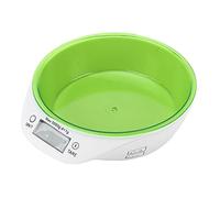Omquot Bol de Balance de Nourriture pour Animaux de Compagnie, Conception Détachable, Bol de Pesée de Cuisine Numérique de qualité Supérieure, Haute Précision pour Produits pour Animaux de