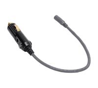 Omquot Câble d'alimentation Précis pour Chargeur de Voiture, Adaptateur DC vers Allume-Cigare en Caoutchouc et Cuivre pour Mini-Plateau, Longueur de 0,82 Pieds, Accès à L'alimentation Portable pour