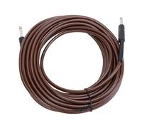 Omquot Câble de Guitare 6.35mm Mâle à Mâle, Cordon de Réduction de Bruit Flexible et Durable pour Guitares électriques 1x (10 m / 32,8 pieds)