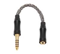 Omquot Câble Haute Performance 2,5 Mm Femelle vers 4,4 Mm Mâle, Extension de Casque sans Perte pour Divers Appareils (Gris froid)