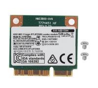 Omquot Carte Réseau Fil Mini PCIE Transmission Haute Vitesse 300 Mbps 802.11b/g/n Plug and Play pour Utilisation au Bureau à Domicile Carte de Circuit imprimé