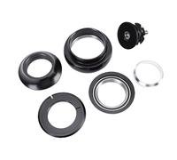Omquot Casque de Vélo de Route de Montagne, Double Roulements, Casque Externe Léger en Alliage D'aluminium pour Une Direction Fluide, Entretien, 7 Composants