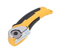 Omquot Ciseaux Artisanaux électriques sans Fil, Coupeur électrique sans Fil Efficace pour Couper les Tissus, Ciseaux électriques à Main pour Tissus, éponges, Jaune, Noir et Argent