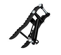 Omquot Clamp/Holder de Pouce pour Mini-pelle, Robuste, Espacement Central de 3,46 Pouces, étanche à l'eau, Fixation de Clamp/Holder de Pouce Hydraulique en Acier MN, Diamètre de Trou de 0,98 Pouces