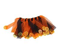 Omquot Collier Décoratif en Forme de Citrouille pour Chien, Doux et Confortable pour Halloween, Fête de Noël, Accessoires de Vacances pour Chiens et Chats de Petite et Moyenne Taille - Polyester (M)