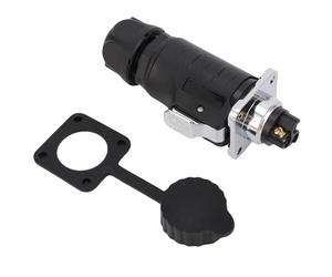 Omquot Connecteur Industriel étanche IP68, Connecteur Circulaire à 3 Broches à Dégagement Rapide pour Machines, Serveurs, Photovoltaïque, Stockage D'énergie