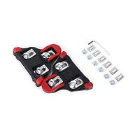 Omquot Couvre-pédales de Vélo Légers, Système de Remplacement Rapide pour Chaussures de Cyclisme sur Route, 1 Paire (Rouge)