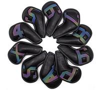 Omquot Couvre-têtes en Fer, Faciles à Nettoyer, 10 Pièces, Couvre-Chefs en Fer Doux et Imperméables, Numéro pour Les Joueurs de l'extérieur (Lampe de Travail de Type Haut-Parleur Bluetooth #28)