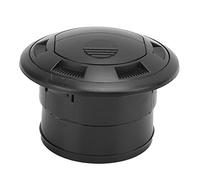 Omquot Déflecteur de Climatisation de Tableau de Bord, évent à Persiennes Durable pour Voitures de Tourisme, Sortie Ronde Noire ABS 3.0 "pour Bus RV