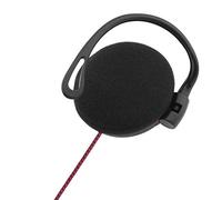 Omquot Écouteurs Tressés à Crochet d'oreille, Câble tressé pour Répondre à Un Appel, écouteur à Suspension d'oreille, Voix Dynamique pour MP3 pour Le Sport (Noire #22)
