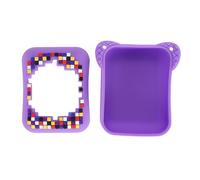 Omquot Étui de Protection en Silicone, Stockage de Protection, Couleur Vive, durabilité Douce pour Le Stockage (Violet)