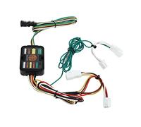 Omquot Faisceau de Câblage de Remorque à 4 Broches, Conception Plug and Play Durable pour Connexion de Remorquage 2019-2020 - Sûr et Fiable, Matériau ABS, 3 Unités