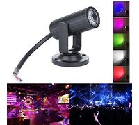 Omquot Faisceau Lumineux LED, Portable et Sûr, Projecteur LED Professionnel AC 85-265 V, Coque en Plastique pour Réunion de Famille (b)