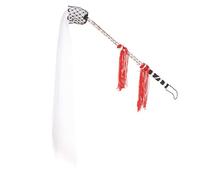 Omquot Fouet à Queue de Cheval Danse Douce de la Poussière pour les Amateurs de Culture Taoïste Fujiki 42,5" Stage Plays