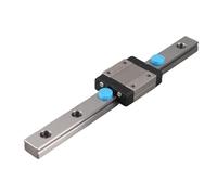Omquot Guide de Rail Linéaire Miniature, Petit Bloc Léger pour un Mouvement Linéaire de Précision (150mm)