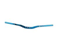 Omquot Guidon de Piste de Roue en Alliage D'aluminium Haute Résistance, Longueur de 780 Mm, Conception Ergonomique pour le Vélo de Montagne de Descente (Bleu)