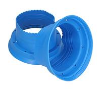 Omquot Housse étanche pour Haut-Parleur en Gel de Silice de Haute qualité, 2 Pièces, pour Une Meilleure élimination du Son et des Vibrations, Universelle pour Système Audio de Voiture (Bleu)
