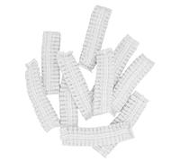 Omquot Housses D'oreillettes Extensibles Jetables, 100 Pièces, Maintien de la qualité Sonore pour la Plupart des écouteurs, pour Les Cafés Internet, Tissu Non tissé (Blanc)