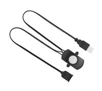 Omquot Interrupteur de Lumière à Capteur de Mouvement Infrarouge PIR avec Interface USB pour Bande LED Automatique, Angle de Cône de 120 Degrés, économie D'énergie, Couloirs/salles de Bains, (Noir)