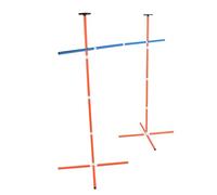 Omquot Jeu de Disques Volants en Acier Inoxydable et PVC, Ensemble de Jeu D'extérieur, Bouteille Amusante et Durable, Lancer de Gouttes, pour Cour, Plage, Camping (Bleu)