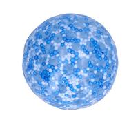 Omquot Jouet Balle Anti-Stress, Balle de Décompression à Presser pour Soulager Le Stress chez Les Enfants de Plus de 3 Ans, Matériau TPR Souple, 1 unité (Bleu)