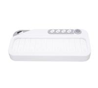 Omquot Jouet de Piano coloré pour Tout-Petits, avec Fonctions Pédagogiques D'introduction, Jouet de Clavier Musical Rechargeable pour Enfants (Blanc)