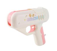 Omquot Jouet de Stockage de Sucettes, Opération Facile avec Gâchette Alimentée par Batterie, étui à Sucettes avec Son, Style Dessin animé pour la Famille (Rose)