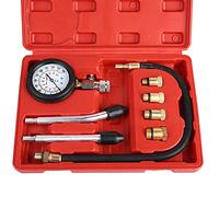Omquot Kit de Testeur de Compression, Ensemble Complet D'outils Automobiles pour Moteurs à et Motos, Durable et Facile à Utiliser