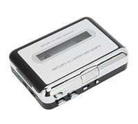 Omquot Lecteur de Cassettes USB Portable pour la Conversion MP3 et la Lecture sur pour Les Utilisateurs, Conception en Métal Léger pour Les Amateurs de Musique