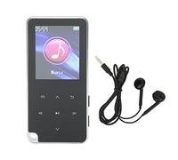 Omquot Lecteur de Musique Numérique Bluetooth avec Enregistreur pour Courir, écran de 1.8 Pouces, Lecteur MP3 Compact et Portable en Alliage de Zinc pour Athlètes (8 Go)