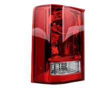 Omquot Lentille de Feu Arrière, Coque de Feu Arrière Transparente Rouge,