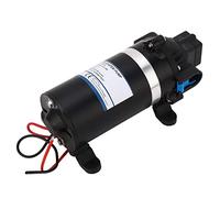 Omquot Micro Pompe à Eau à Diaphragme Auto-amorçante Haute Pression, Booster 5,8 Lpm DC12V 80psi pour Brumisation Domestique, Camping-car, Bateau, Marine