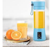 Omquot Mini Machine à Jus USB, Tasse Polyvalente, Extracteur Sain et, Facile à Nettoyer pour les Aliments pour Bébés (Bleu)