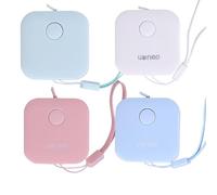Omquot Mini Règle Rétractable Souple pour Mesures du Corps, Conception en Plastique Compacte, Longueur de 1,5 M, Idéale pour les Tailleurs ou un Usage Domestique (1,5 m (unités doubles métriques