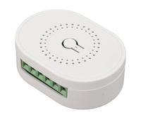 Omquot Module de Commutateur de Relais WiFi Intelligent, pour Télécommande, Interrupteur D'éclairage Intelligent, adapté à L'application Smart Life, 100-240V, DIY (W1)