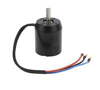Omquot Moteur sans Balais Cc Haute Puissance 120KV pour Scooter électrique, Refroidissement Efficace pour Scooter électrique Vélo Noir 1 Pièce