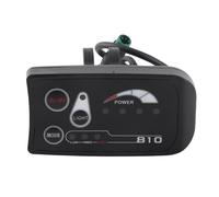 Omquot Panneau D'affichage LED pour Vélo électrique Panneau de Commande S810 Durable pour Le Kilométrage de Conduite pour Contrôleur JN et Kit de Moteur de Vélo électrique Pasion étanche