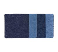Omquot Patchs en Denim Découpables Résistants à L'usure, 16 Pièces, Patchs à Repasser pour la Réparation de Vêtements, Artisanat de Bricolage pour les Amateurs de Denim