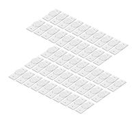 Omquot Perles de Lampe de Panneau de Fibre de Verre D'intense luminosité de Lentille de LED de 3V SMD pour la Réparation de TV de LED Applicable Panneau de Fibre de Verre de TV de de 32-65 Pouces