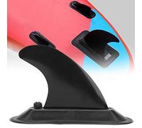 Omquot Planche de Surf avec Ailerons Détachables Stables pour Un Surf en Toute sécurité, Accessoires de Plongée PA6 + 30% Fibre de Verre 130x155x1 6mm/5.1x6.1x0.6in