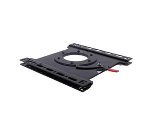 Omquot Plaque de Montage Pivotante pour Siège de Voiture, Base Rotative Robuste à 360 ° pour Remplacement de Siège de Passager Sprinter, en Acier au Carbone 18,31x18,11 Pouces