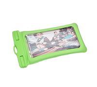 Omquot Pochette Universelle étanche pour Téléphone, pour Dérive, Natation, Plongée, Bateau, Housse en TPU avec Lanière pour Téléphone de 7.2 Pouces (Vert)