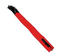 Omquot Protecteur de Queue de Cheval, Protection en Tissu Non tissé Durable pour Rester Propre et sans Nœuds, Outil de Toilettage pour Chevaux pour Les Cavaliers (Rouge)