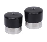 Omquot Protecteur de Roulement de Roue de Remorque, 2 Pièces, Conception Durable en Acier Inoxydable, Maintient la Graisse pour Remorque de Bateau 1.980 Pouces