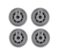 Omquot Roue de Panier de Lave-vaisselle, 4 Pièces, Rouleau de égouttoir Flexible de Remplacement pour 420198 AP2802428 165314